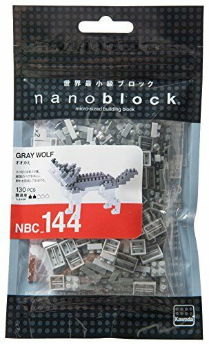 Nanoblock Gray Wolf Nbc_144