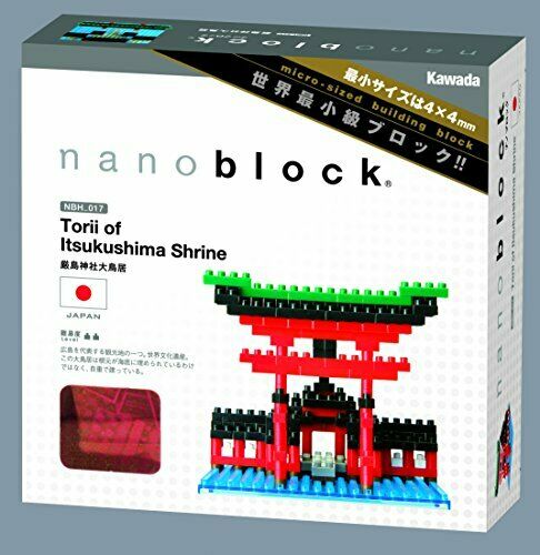 Nanoblock Itsukushima Shinto Shrine Nbh-017