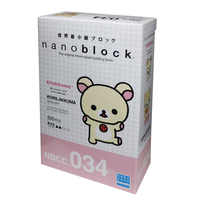 KAWADA Nbcc-034 Nanoblock Korilakkuma