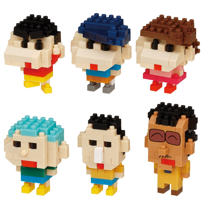Nanoblock Mini Nano Crayon Shin-Chan Vol.3 (Box) Nbmc_35S 1Box = 6 Pieces, 6 Types In Total- Japan Figure Store - #1 Bring To You The Best Japanese Goods