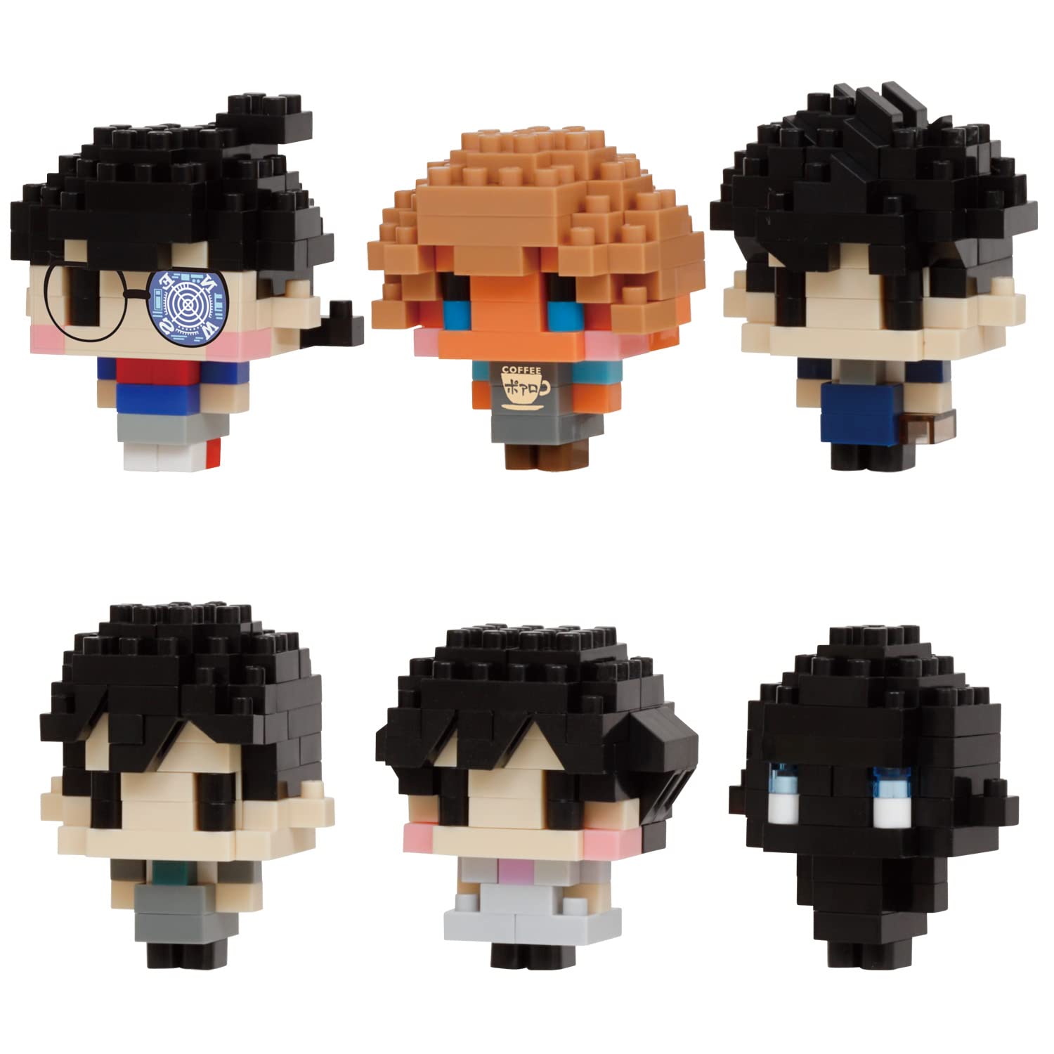 Nanoblock Mini Nano Detective Conan Vol.3 (Box) Nbmc_34S 1Box = 6 Pieces, 6 Types In Total- Japan Figure Store - #1 Bring To You The Best Japanese Goods