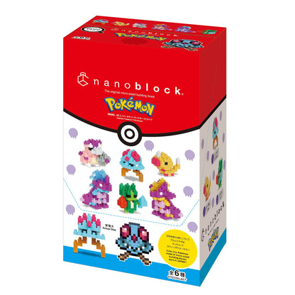 Nanoblock Mini Nano Pokemon Poison Type (Box) Nbmc_43S 1Box = 6 Pieces, 6 Types In Total- Japan Figure Store - #1 Bring To You The Best Japanese Goods