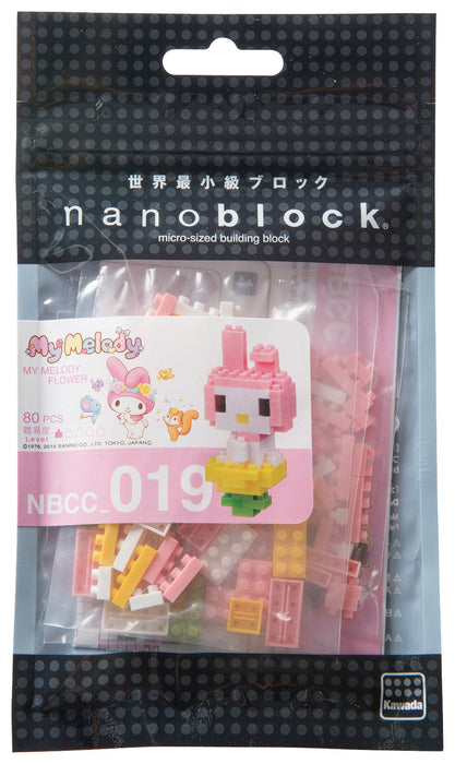 KAWADA - Nbcc-019 Nanoblock Sanrio Ma Mélodie Fleur