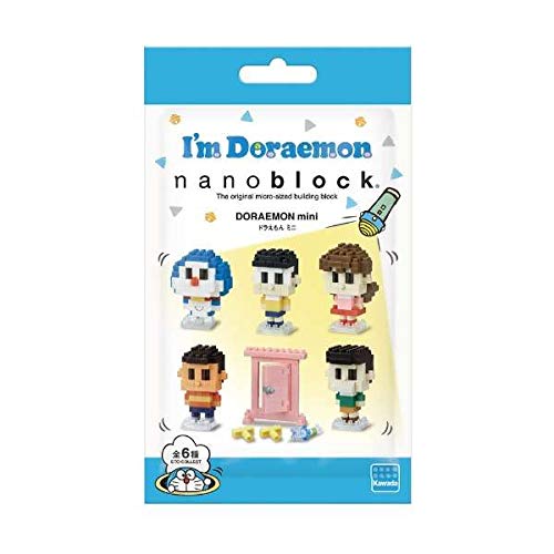 KAWADA Nbmc_01 Nanoblock I'M Doraemon Mini 1 Boîte 6 Pièces