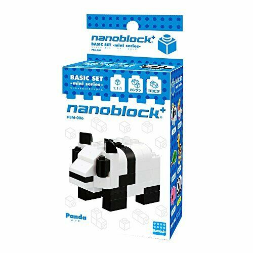 Nanoblock+ Panda Pbm-006 - Japan Figure