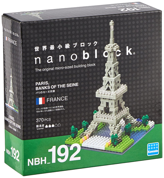 KAWADA Nbh_192 Nanoblock The Banks Of The Seine In Paris