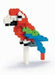 Nanoblock Red-and-green Macaw - Japan Figure
