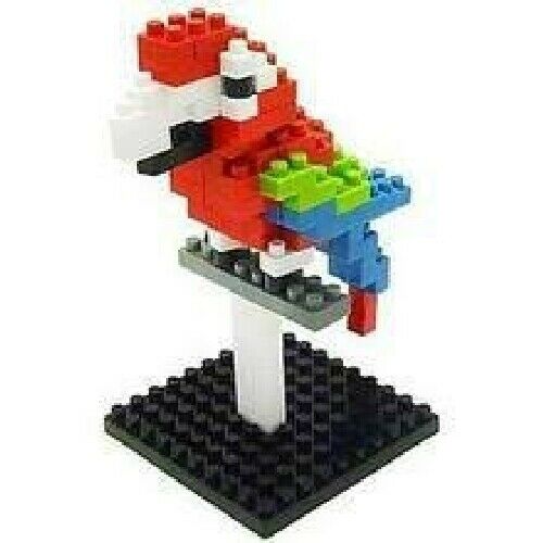 Nanoblock Red-and-green Macaw