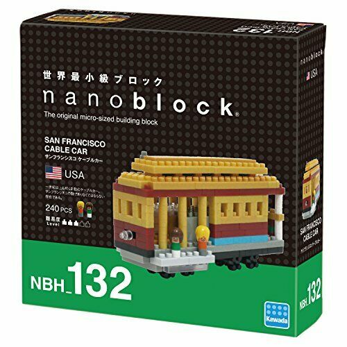 Nanoblock San Francisco Seilbahn Nbh132
