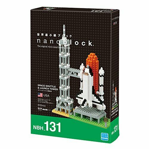Nanoblock Space Shuttle & Launch Tower Nbh-131