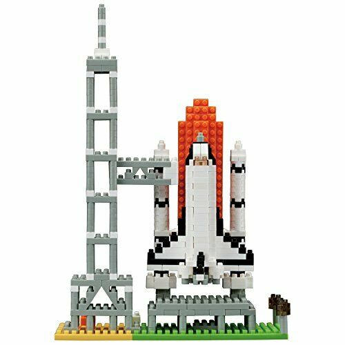 Nanoblock Space Shuttle & Launch Tower Nbh-131