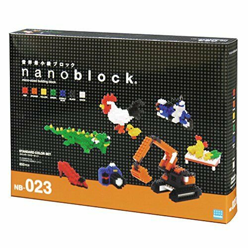 Nanoblock Standard Color Set Nb023 - Japan Figure