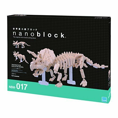 Nanoblock Triceratops Skeleton Model Nbm017