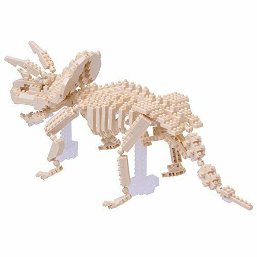 Nanoblock Triceratops Squelette Modèle Nbm017
