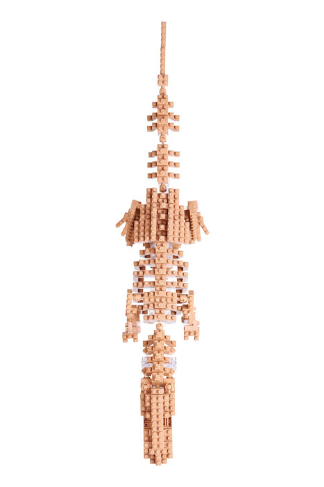 KAWADA Nbm-012 Nanoblock T-Rex Skeleton Model