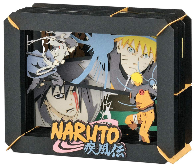 ENSKY Paper Theatre Pt-125 Naruto Naruto gegen Sasuke
