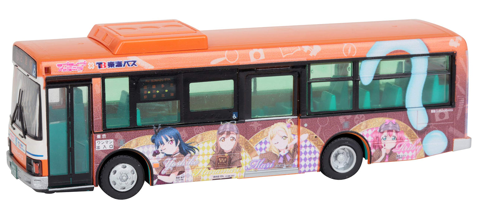 Tomytec National Bus Collection Series Jh035 1/80 Tokai Orange Love Live Wrapping Diorama