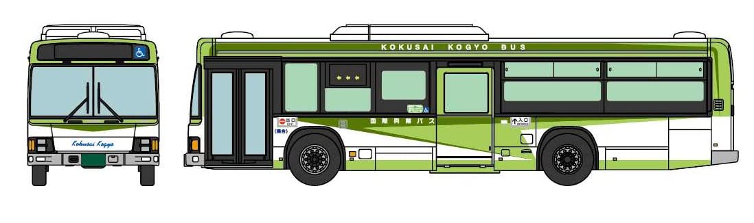 TOMYTEC The Bus Collection Jb037-3 Kokusai Kogyo Tokyo/Saitama Spur N