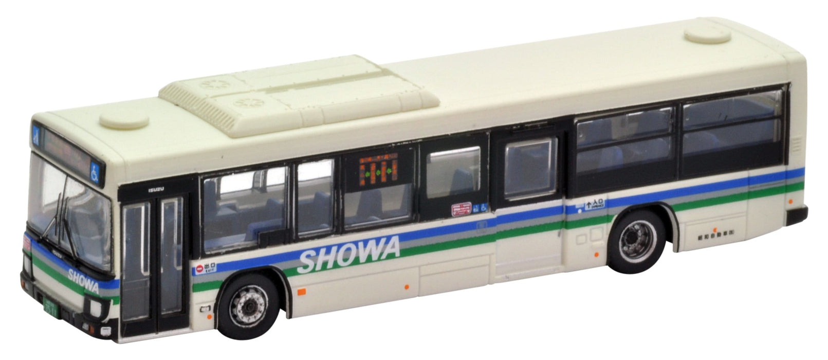Tomytec National Bus Collection Isuzu Elga Non-Step Showa Bus Édition Limitée Diorama Fournitures