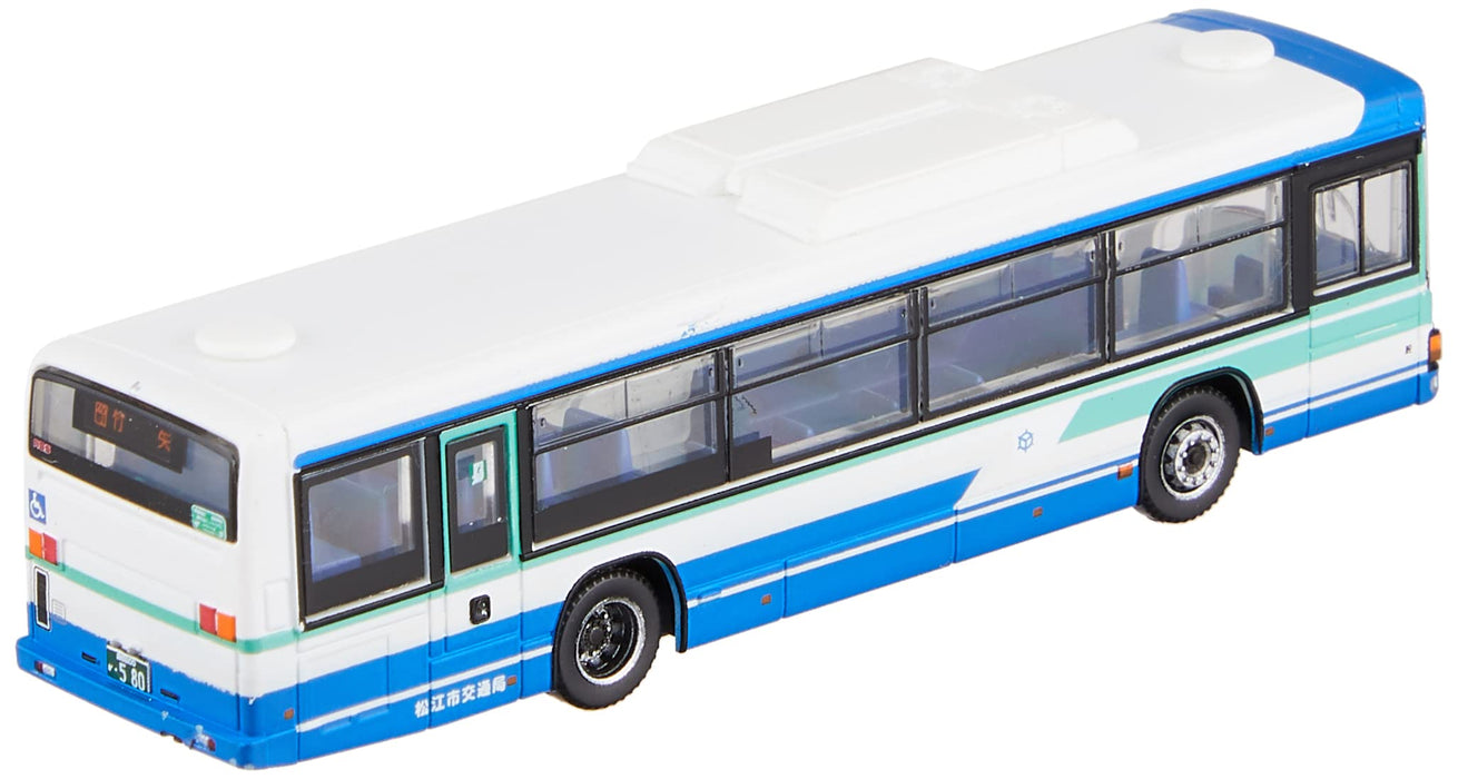 Collection nationale de bus Tomytec : bus diorama sans marche Matsue City Hino Blue Ribbon II en édition limitée