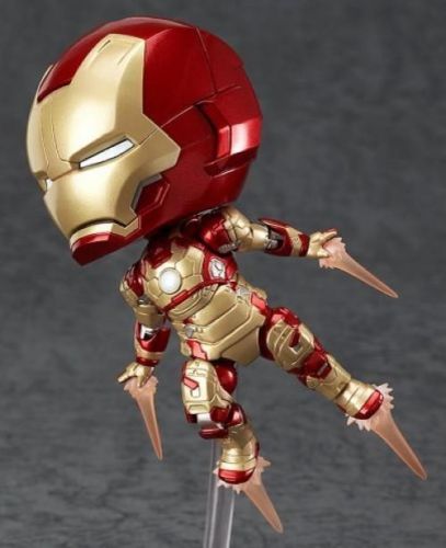 Nendoroid 349 Iron Man Mark 42 Heroâ€™s Edition + Hall Of Armor Set Figure