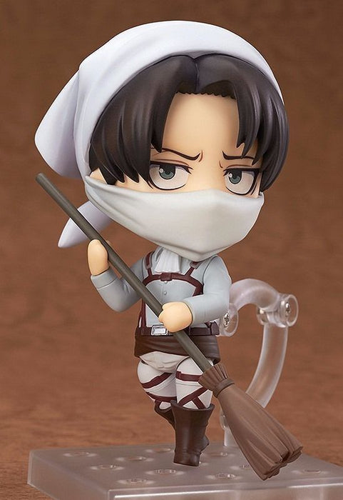 Nendoroid 417 Attack On Titan Levi Cleaning Ver. Figure Good Smile Company