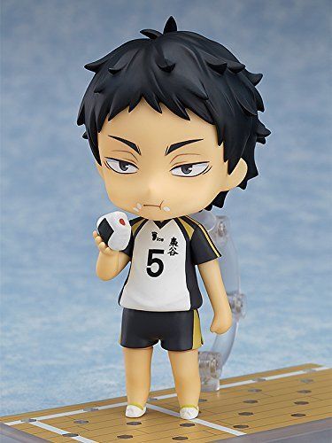 Nendoroid 723 Haikyu!! Figurine articulée Keiji Akaashi Orange Rouge