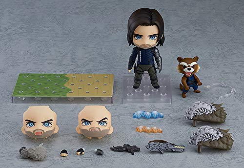 Nendoroid Avengers/Infinity War Winter Soldier Infinity Edition Dx Ver. Non-Scale Abs Pvc Painted Movable Figure