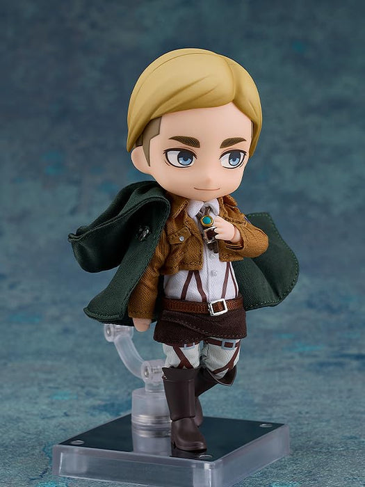 Good Smile Company Nendoroid Doll Attack On Titan Erwin Smith Painted Action Figure Japan