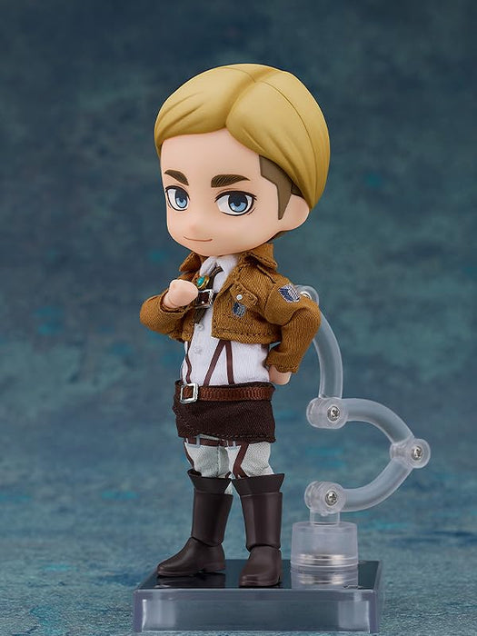 Good Smile Company Nendoroid Doll Attack On Titan Erwin Smith Painted Action Figure Japan