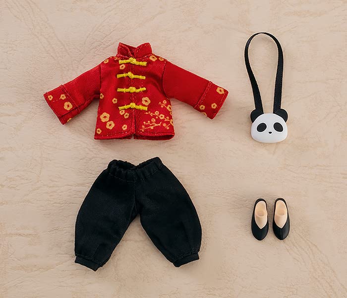 Good Smile Company Nendoroid-Puppen-Outfit-Set Kurzes chinesisches Outfit Rot G12933