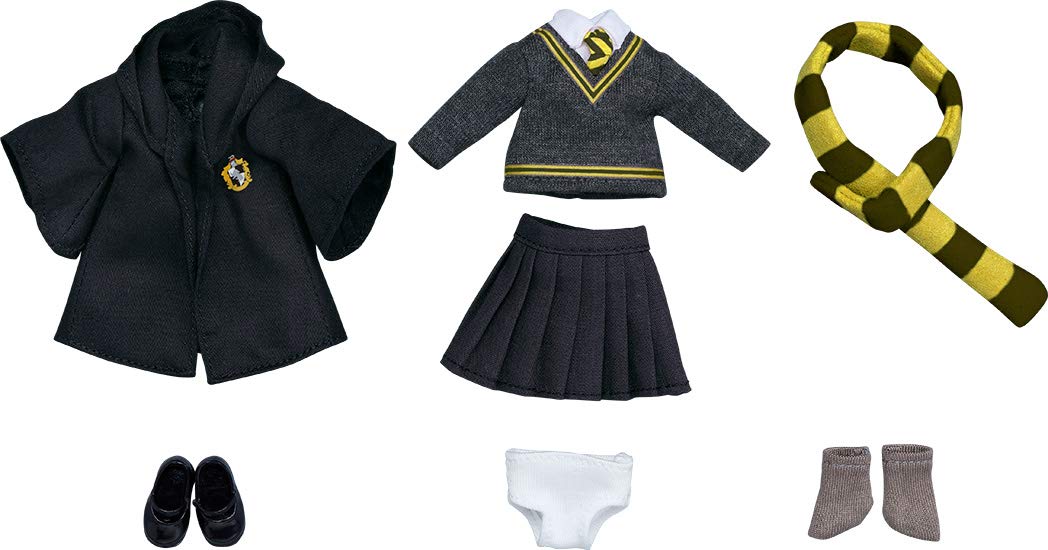 Good Smile Company Nendoroid Doll Harry Potter Outfit Set Hufflepuff Uniform Girl Japan