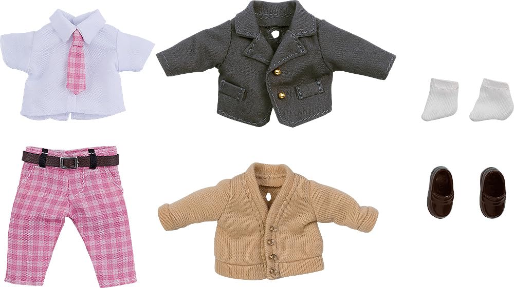 Good Smile Company Nendoroid-Puppe, rosa Blazer-Boy-Outfit-Set