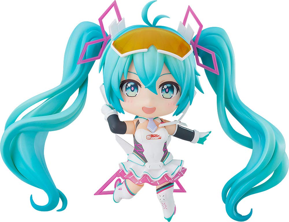 Nendoroid Hatsune Miku Gt Project Racing Miku 2021 Ver. Non-Scale Abs Pvc Painted Movable Figure