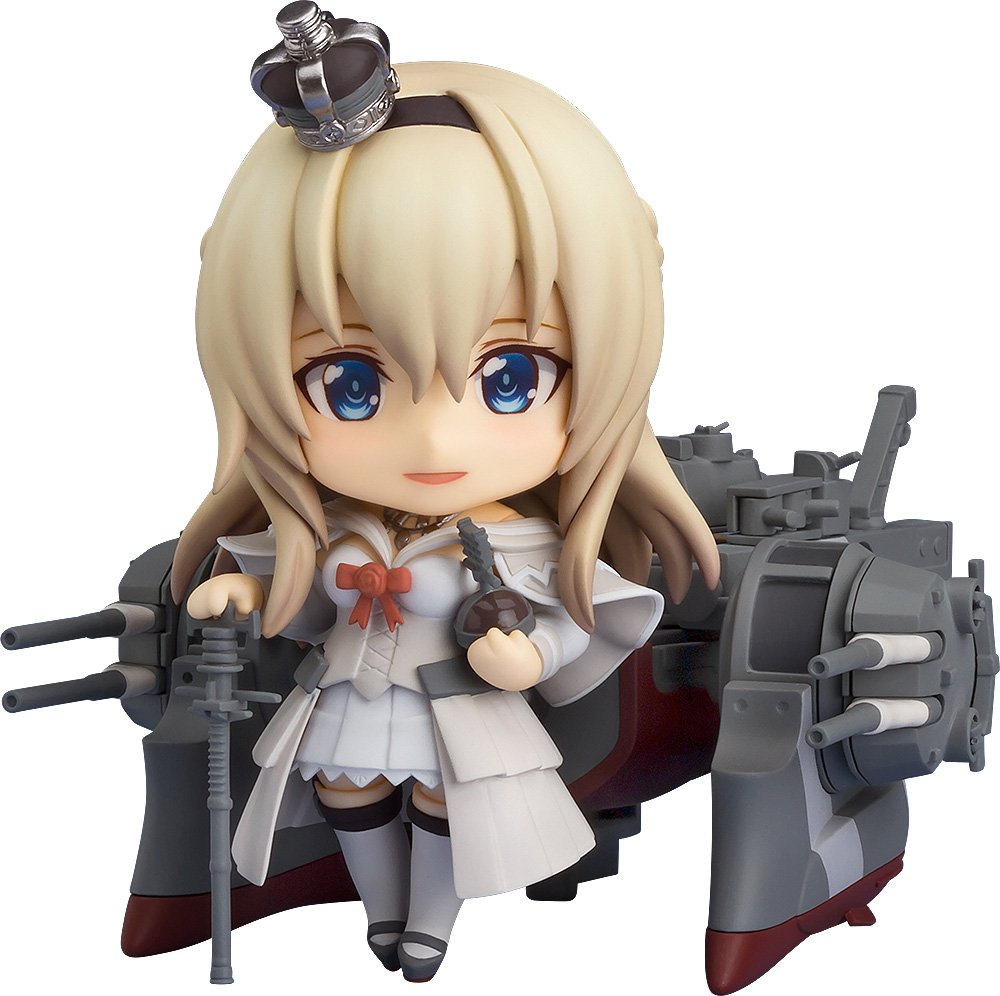 GOOD SMILE COMPANY Nendoroid Warspite Figure from Kantai Collection - Painted Movable PVC