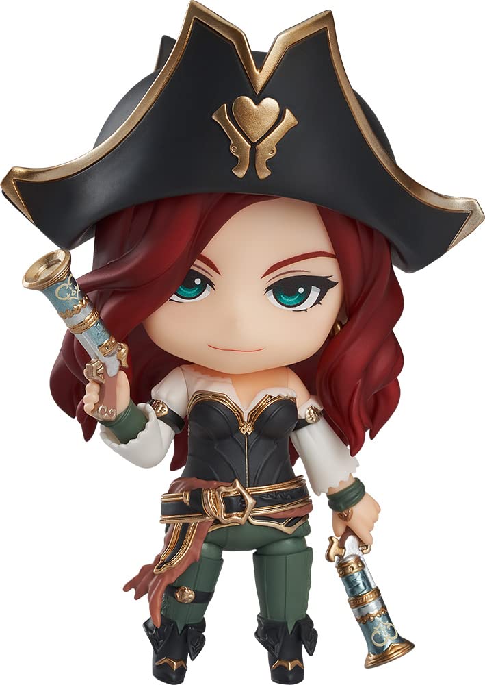 Good Smile Arts Shanghai Nendoroid League Of Legends Miss Fortune - Plastic Painted Movable Figure