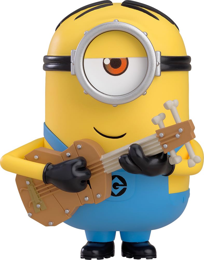 GOOD SMILE COMPANY Nendoroid Minions Stuart Painted Movable Plastic Figure