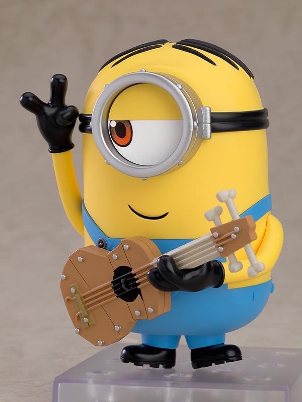 Good Smile Company Nendoroid Minions Stuart Painted Movable Plastic Figure- Japan Figure Store - #1 Bring To You The Best Japanese Goods