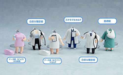 Good Smile Company Nendoroid More Dress Up Clinic Figures (6-Pack) Japan