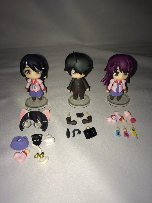 Good Smile Company Nendoroid Petit Set No. 1 Bakemonogatari : figurine mobile peinte