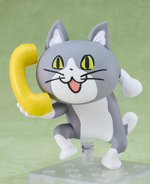 Good Smile Company Nendoroid Work Cat Movable Figure Non-Scale Plastic Painted
