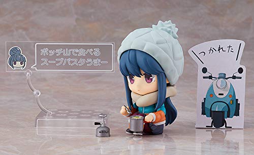 Nendoroid Yurucamp Rin Shima Non-Scale Abs Pvc Painted Action Figure