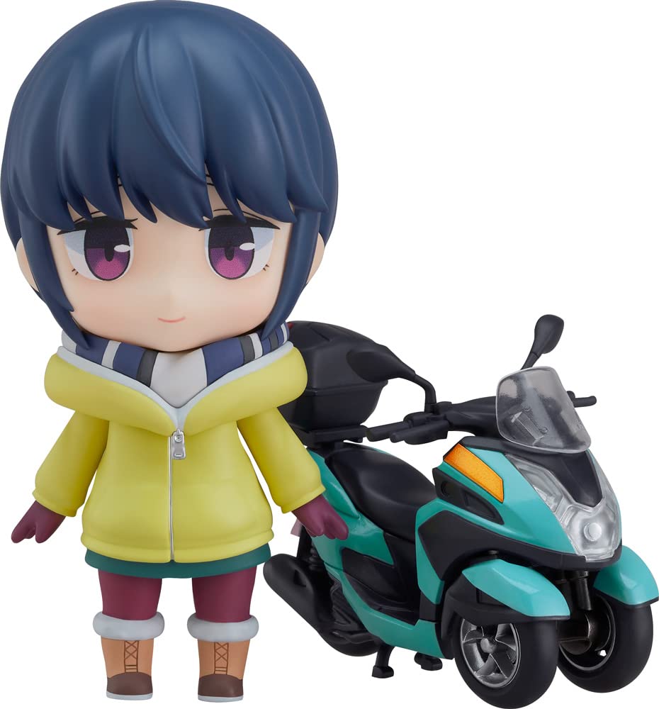 Good Smile Company Nendoroid Yurucamp Shima Rin Miwa Bike Ver Plastic Movable Figure G12909