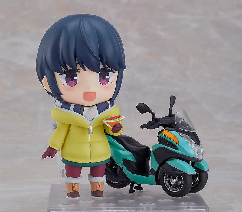 Good Smile Company Nendoroid Yurucamp Shima Rin Miwa Bike Ver Plastic Movable Figure G12909