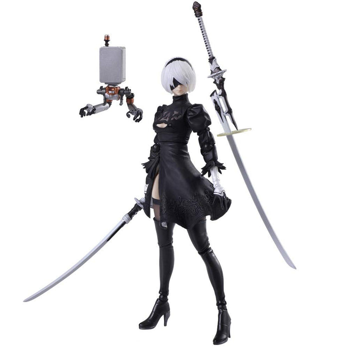 Nier Automata Bring Arts Yorha No.2 Type B Version 2.0 Figurine peinte en PVC