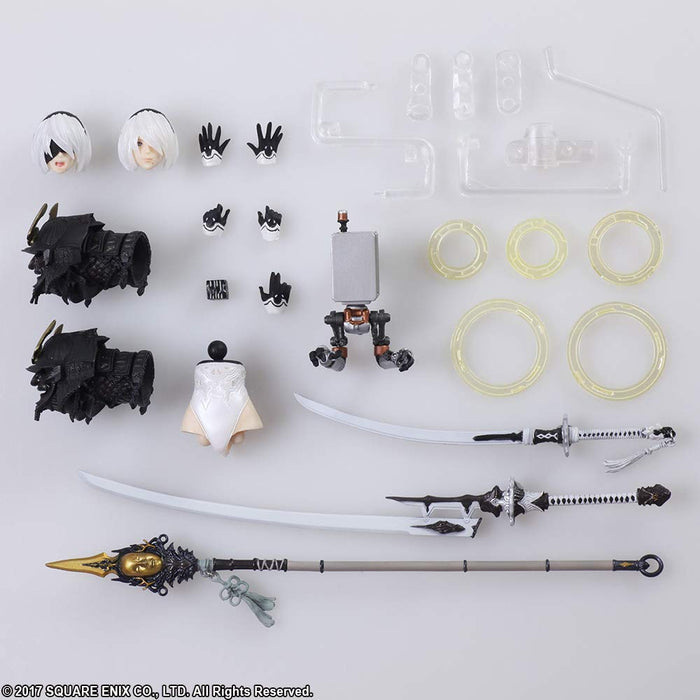 Nier Automata Bring Arts Yorha No.2 Type B Version 2.0 PVC-bemalte Actionfigur