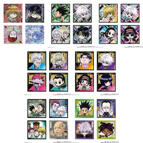 Bandai Japan Hunter X Hunter Sticker X Wafer Vol.4 Box (20 Pcs) Shokugan