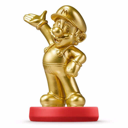 Nintendo Amiibo Mario Gold Ver Super Mario Bros. 3ds Wii U Accessories Japan - Japan Figure