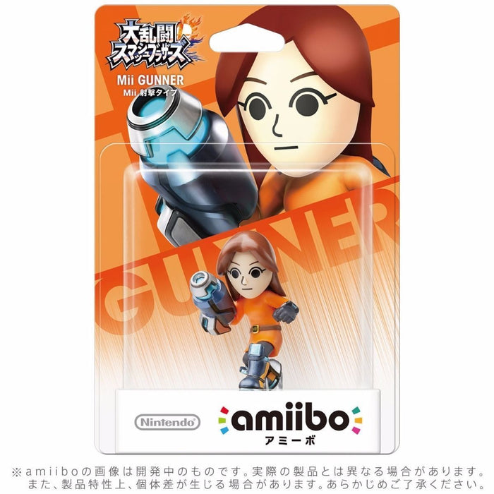 Nintendo Amiibo Mii Gunner Super Smash Bros. 3ds Wii U Accessories Japan