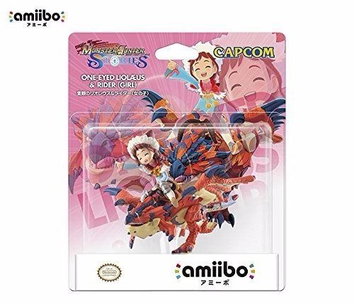 Nintendo Amiibo Monster Hunter Stories One-eyed Rathalos & Rider Girl F/s
